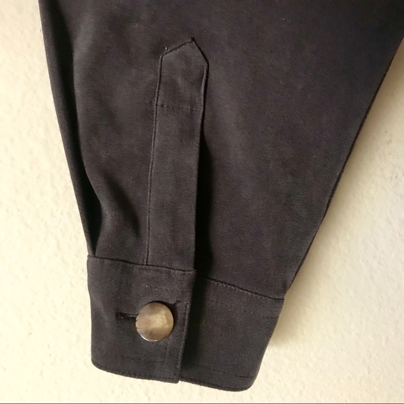 Vintage VENEZIA JEANS Faux Suede Lightweight Brown Jacket - Picture 6 of 8